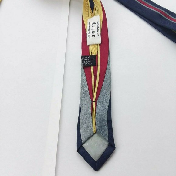 VITALIANO PANCALDI Tie Vibrant Multi Colors RARE - Picture 8 of 8